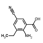 CAS#: 34921-74-9， 2-Amino-5-Cyano-3-Ethylbenzoic Acid