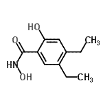 CAS#: 349392-86-5， 4,5-Diethyl-N,2-Dihydroxybenzamide