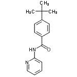 CAS#: 349407-91-6， 4-(2-Methyl-2-Propanyl)-N-(2-Pyridinyl)Benzamide