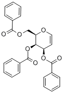 structure of CAS# 34948-79-3, Tri-O-Benzoyl-D-Galactal;TRI-O-BENZOYL-D-GALACTAL
