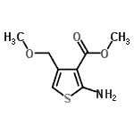 CAS#: 349662-41-5， Methyl 2-Amino-4-(Methoxymethyl)-3-Thiophenecarboxylate