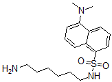 CAS 登录号：34995-01-2， N-(6-氨基己基)-5-二甲基氨基萘-1-磺酰胺