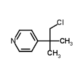 CAS#: 34995-29-4， 4-(1-Chloro-2-Methyl-2-Propanyl)Pyridine