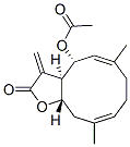 CAS#: 35001-25-3， [(3aR,4R,5E,9E,11aS)-6,10-Dimethyl-3-Methylidene-2-Oxo-3a,4,7,8,11,11a-Hexahydrocyclodeca[b]Furan-4-Yl] Acetate