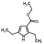 CAS#: 35011-29-1， Ethyl 2,5-Diethyl-1H-Pyrrole-3-Carboxylate