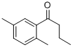 structure of CAS# 35031-53-9, 2',5'-Dimethylbutyrophenone