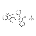 CAS#: 35033-71-7， 1,3,3-Trimethyl-2-[(E)-2-(1-Methyl-2-Phenyl-Indol-3-Yl)Vinyl]Indol-1-Ium Phosphate