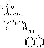 CAS#: 350691-55-3， 8-Oxo-2-[(2-quinolin-8-ylhydrazinyl)methylidene]quinoline-5-sulfonic Acid