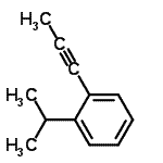 CAS#: 350695-83-9， 1-Isopropyl-2-(1-Propyn-1-Yl)Benzene