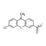 CAS#: 35076-84-7， 3-Chloro-10-Methyl-7-Nitro-10H-Phenothiazine