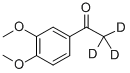 CAS#: 350818-54-1， 3',4'-Dimethoxyacetophenone-D3 (Methyl-D3)
