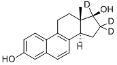CAS#: 350820-03-0， 17beta-Dihydroequilin-16,16,17-D3