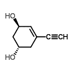 CAS#: 350985-75-0， (1S,3R)-5-Ethynyl-4-Cyclohexene-1,3-Diol