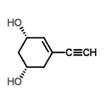 CAS#: 350985-76-1， (1S,3S)-5-Ethynyl-4-Cyclohexene-1,3-Diol