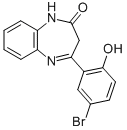 structure of CAS# 351003-29-7, 4-(5-Bromo-2-hydroxyphenyl)-1H-benzo[b][1,4]diazepin-2(3H)-one;1 3-DIHYDRO-4-(5-BROMO-2-HYDROXYPHENYL)&