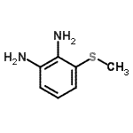 CAS#: 351458-31-6， 3-(Methylsulfanyl)-1,2-Benzenediamine