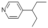 structure of CAS# 35182-51-5, 4-(3-Pentyl)Pyridine;4-(1-Ethylpropyl)Pyridine;Nsc405218;Pyridine, 4-(1-Ethylpropyl)-