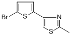 CAS 登录号：352018-87-2， 4-(5-溴-2-噻吩基)-2-甲基-1,3-噻唑
