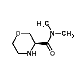 CAS#: 352030-24-1， (3S)-N,N-Dimethyl-3-Morpholinecarboxamide