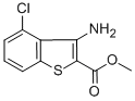 structure of CAS# 35212-86-3, Methyl 3-Amino-4-Chloro-1-Benzothiophene-2-Carboxylate;3-Amino-4-Chloro-Benzo[B]Thiophene-2-Carboxylic Acid Methyl Ester;METHYL 3-AMINO-4-CHLORO-1-BENZOTHIOPHENE-2-CARBOXYLATE