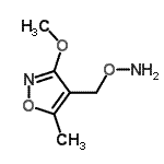 CAS#: 352204-74-1， 4-[(Aminooxy)Methyl]-3-Methoxy-5-Methyl-1,2-Oxazole