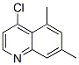 structure of CAS# 352205-97-1, 4-Chloro-5,7-Dimethylquinoline