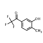CAS 登录号：352339-65-2， 2,2,2-三氟-1-(3-羟基-4-甲基苯基)乙酮