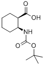 structure of CAS# 352356-38-8, (1R,2S)-Boc-2-Aminocyclohexane Carboxylic Acid