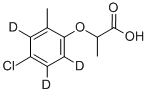 CAS#: 352431-15-3， 2-(4-Chloro-2-methylphenoxy-2,3,5-D3)-Propanoic acid