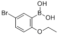 structure of CAS# 352525-82-7, 5-Bromo-2-Ethoxyphenylboronic Acid;Boronic Acid, (5-Bromo-2-Ethoxyphenyl)- (9CI)