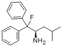 结构式 CAS# 352535-74-1, (S)-(-)-2-氨基-4-甲基-1,1-二苯基戊烷