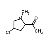 CAS#: 352546-50-0， 1-(4-Chloro-1-Methyl-2-Pyrrolidinyl)Ethanone