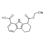 CAS#: 352549-26-9， 1-(Ethoxycarbonyl)-2,3,4,9-Tetrahydro-1H-Carbazole-8-Carboxylic Acid