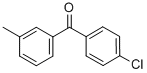 structure of CAS# 35256-82-7, 4-Chloro-3'-Methylbenzophenone;4-CHLORO-3'-METHYLBENZOPHENONE
