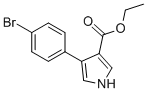 CAS#: 352616-21-8， 4-(4-Bromophenyl)-1H-Pyrrole-3-Carboxylic Acid ethyl Ester