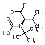 CAS#: 352674-05-6， N-Carboxy-N-(2-Methyl-2-Propanyl)-D-Valyl Fluoride