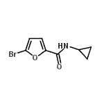 CAS#: 352682-00-9， 5-Bromo-N-Cyclopropyl-2-Furamide