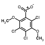 CAS#: 35282-83-8， 1,2,4-Trichloro-3,6-Dimethoxy-5-Nitrobenzene