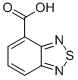 结构式 CAS# 3529-57-5, 2,1,3-苯并噻二唑-4-羧酸
