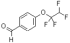 结构式 CAS# 35295-36-4, 4-(1,1,2,2-四氟乙氧基)苯甲醛