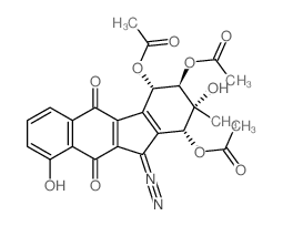 CAS#: 35303-08-3， [(1R,2S,3S,4S)-1,4-Diacetyloxy-5-Cyano-3,7-Dihydroxy-3-Methyl-6,11-Dioxo-2,4-Dihydro-1H-Benzo[h]Carbazol-2-Yl] Acetate