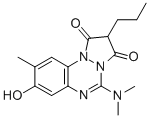 CAS#: 35306-78-6， 5-Dimethylamino-8-Hydroxy-9-Methyl-2-Propylpyrazolo[1,2-a][1,2,4]Benzotriazine-1,3-Dione