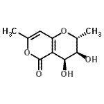 CAS#: 353449-27-1， (2R,3S,4S)-3,4-Dihydroxy-2,7-Dimethyl-3,4-Dihydro-2H,5H-Pyrano[4,3-b]Pyran-5-One