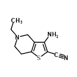 CAS#: 353486-58-5， 3-Amino-5-Ethyl-4,5,6,7-Tetrahydrothieno[3,2-c]Pyridine-2-Carbonitrile