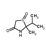 CAS#: 35350-04-0， 2-Isopropyl-2-Methyl-1,3-Thiazolidin-4-One 1-Oxide
