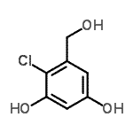 CAS#: 35354-28-0， 4-Chloro-5-(Hydroxymethyl)-1,3-Benzenediol