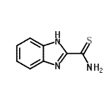 structure of CAS# 35369-17-6, 1H-Benzimidazole-2-Carbothioamide;1H-Benzimidazole-2-carbothioamide;1H-Benzimidazole-2-carbothioamide #;1H-benzo[d]imidazole-2-carbothioamide