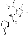 CAS#: 353781-69-8， Methyl 2-[(3-Bromobenzoyl)Amino]-4,5-Dimethyl-3-Thiophenecarboxylate