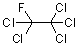 结构式 CAS# 354-56-3, 氟五氯乙烷