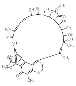 CAS#: 35413-63-9， 17-deoxy-17-oxo-Streptovaricinoic acid methyl ester